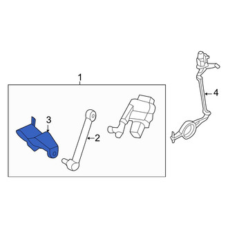 Porsche OE - Front Suspension Ride Height Sensor Bracket