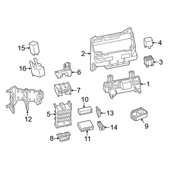 Porsche OE - Electrical - Fuse & Relay (Passenger Compartment)
