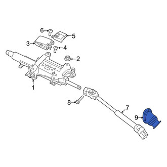 Porsche OE - Steering Coupling Boot