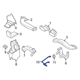 Porsche OE - Front A/C Evaporator Drain