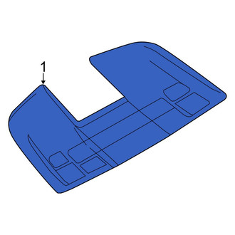 Porsche OE - Overhead Console
