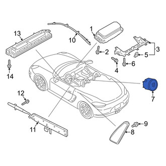 Porsche OE - Steering Wheel Air Bag