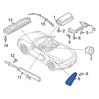 Porsche OE - Front Left Seat Air Bag