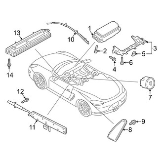 Porsche OE - Restraint Systems - Air Bag Components (Air Bags)