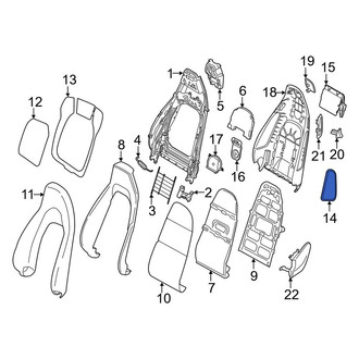 Porsche OE - Front Right Seat Air Bag