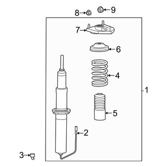 Porsche OE - Rear Suspension - Struts & Components