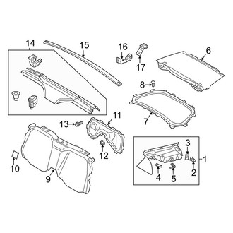 Porsche OE - Rear Body & Floor - Interior Trim