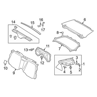 Porsche OE - Rear Body & Floor - Interior Trim (GT4)