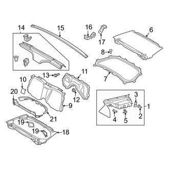 Porsche OE - Rear Body & Floor - Interior Trim (GT4 RS)