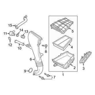 Porsche OE - Engine - Air Intake (2.0L)