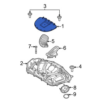 Porsche OE - Upper Air Filter Housing