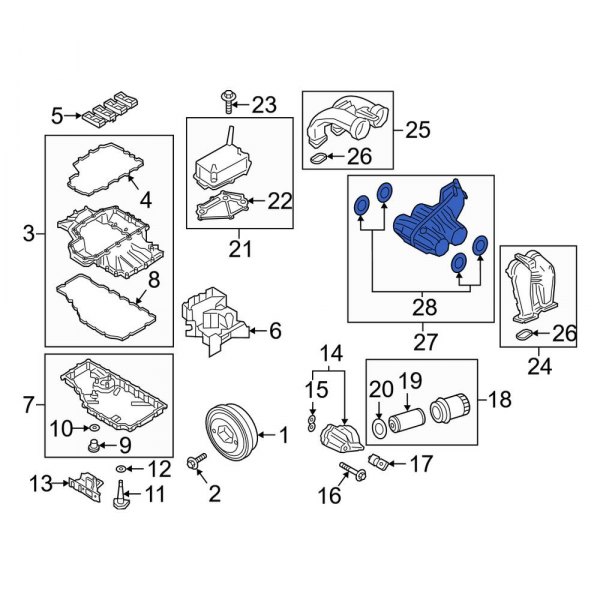 HVAC Air Inlet Housing