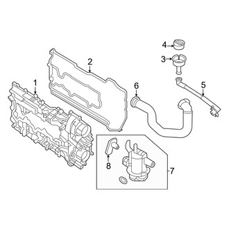 Porsche OE - Engine - Valve & Timing Covers