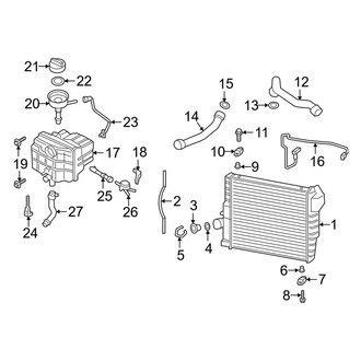 Porsche OE - Cooling - Radiator & Components (Main, Front)