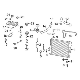Porsche OE - Cooling - Radiator & Components (Main, Front), (4.0L)
