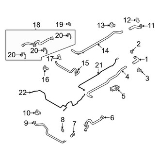 Porsche OE - Cooling - Hoses & Pipes (4.0L)