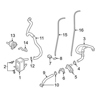 Porsche OE - Cooling - Trans Oil Cooler (Standard Tr)