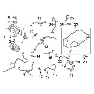 Porsche OE - Emission System - Emission Components (4.0L)