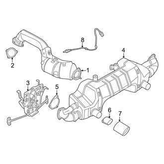 Porsche OE - Exhaust System - Exhaust Components (GT4 RS)