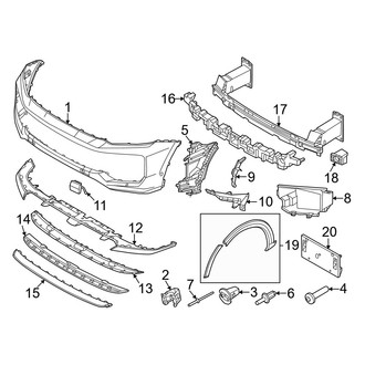 Porsche OE - Front Bumper & Grille - Bumper & Components