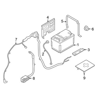 Porsche OE - Electrical - Battery (Conventional), (E-Hybrid / E-Hybrid Coupe / S E-Hybrid / S E-Hybrid Coupe)
