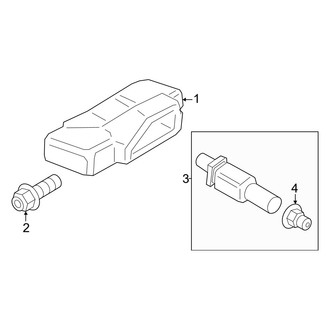 Porsche OE - Electrical - Tire Pressure Monitor Components (Base / Coupe / E-Hybrid / E-Hybrid Coupe / S E-Hybrid / S E-Hybrid Coupe / Turbo E-Hybrid / Turbo E-Hybrid Coupe / Turbo GT Coupe)