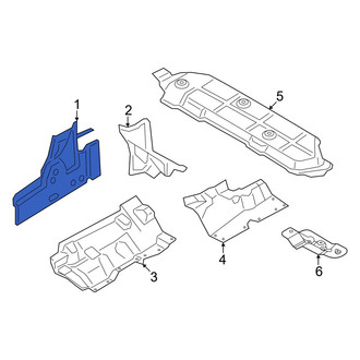 Porsche OE - Floor Pan Heat Shield