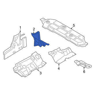 Porsche OE - Floor Pan Heat Shield