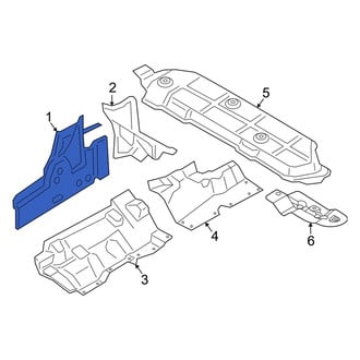 Porsche OE - Floor Pan Heat Shield