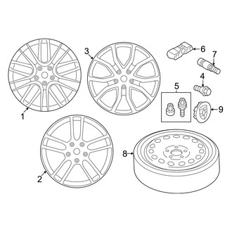Porsche OE - Wheels (21"), (Base / Coupe / E-Hybrid / E-Hybrid Coupe / S E-Hybrid / S E-Hybrid Coupe / Turbo E-Hybrid / Turbo E-Hybrid Coupe / Turbo GT Coupe)