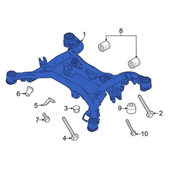 Porsche OE - Rear Suspension Subframe Crossmember