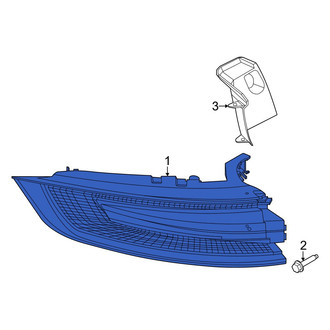 Porsche OE - Rear Left Tail Light Assembly