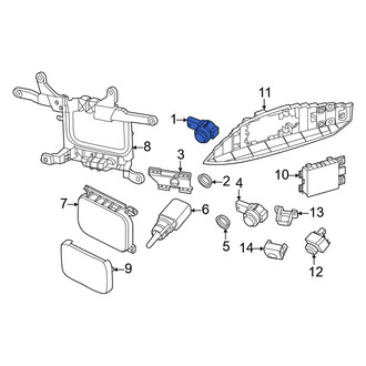Porsche OE - Front Outer Parking Aid Sensor