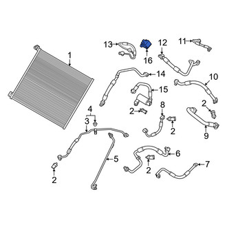 Porsche OE - A/C Expansion Valve