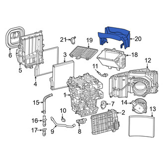 Porsche OE - A/C Evaporator Drain