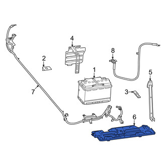 Porsche OE - Battery Tray