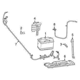 Porsche OE - Electrical - Battery (Conventional)