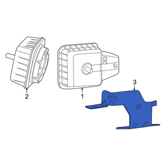 Porsche OE - Anti-Theft Alarm Siren Bracket