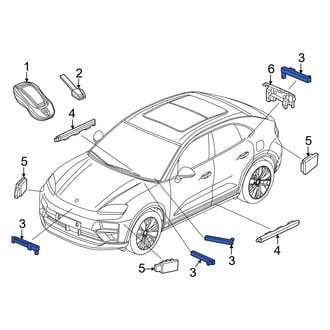 Porsche OE - Keyless Entry Antenna