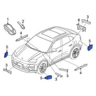 Porsche OE - Keyless Entry Antenna