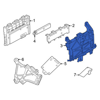 Porsche OE - Mobile Phone Control Module Bracket