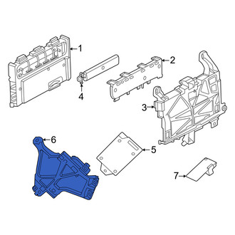 Porsche OE - Radio Speaker Bracket