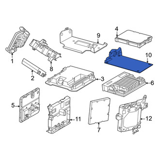 Porsche OE - Parking Aid System Control Module Bracket