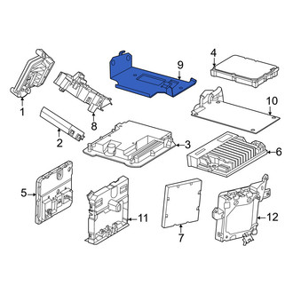 Porsche OE - Engine Control Module (ECM) Bracket