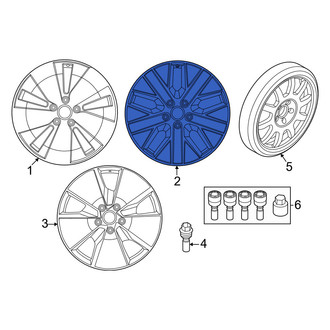 Porsche OE - Front Wheel