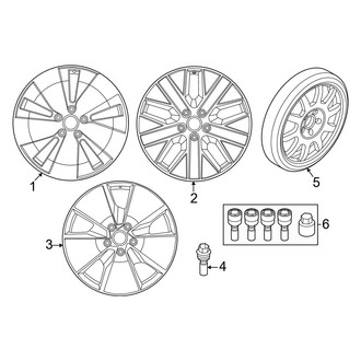 Porsche OE - Wheels (21" Wheel), (BATTERY EV (EV/BEV))