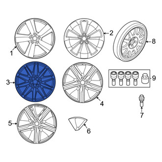 Porsche OE - Front Wheel