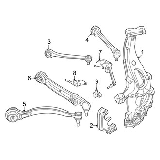 Porsche OE - Front Suspension - Suspension Components (RWD)