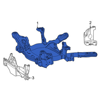 Porsche OE - Front Suspension Subframe Crossmember