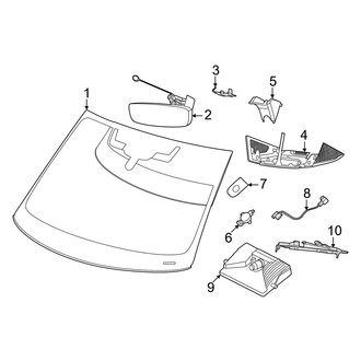 Porsche OE - Windshield & Components (BATTERY EV (EV/BEV))